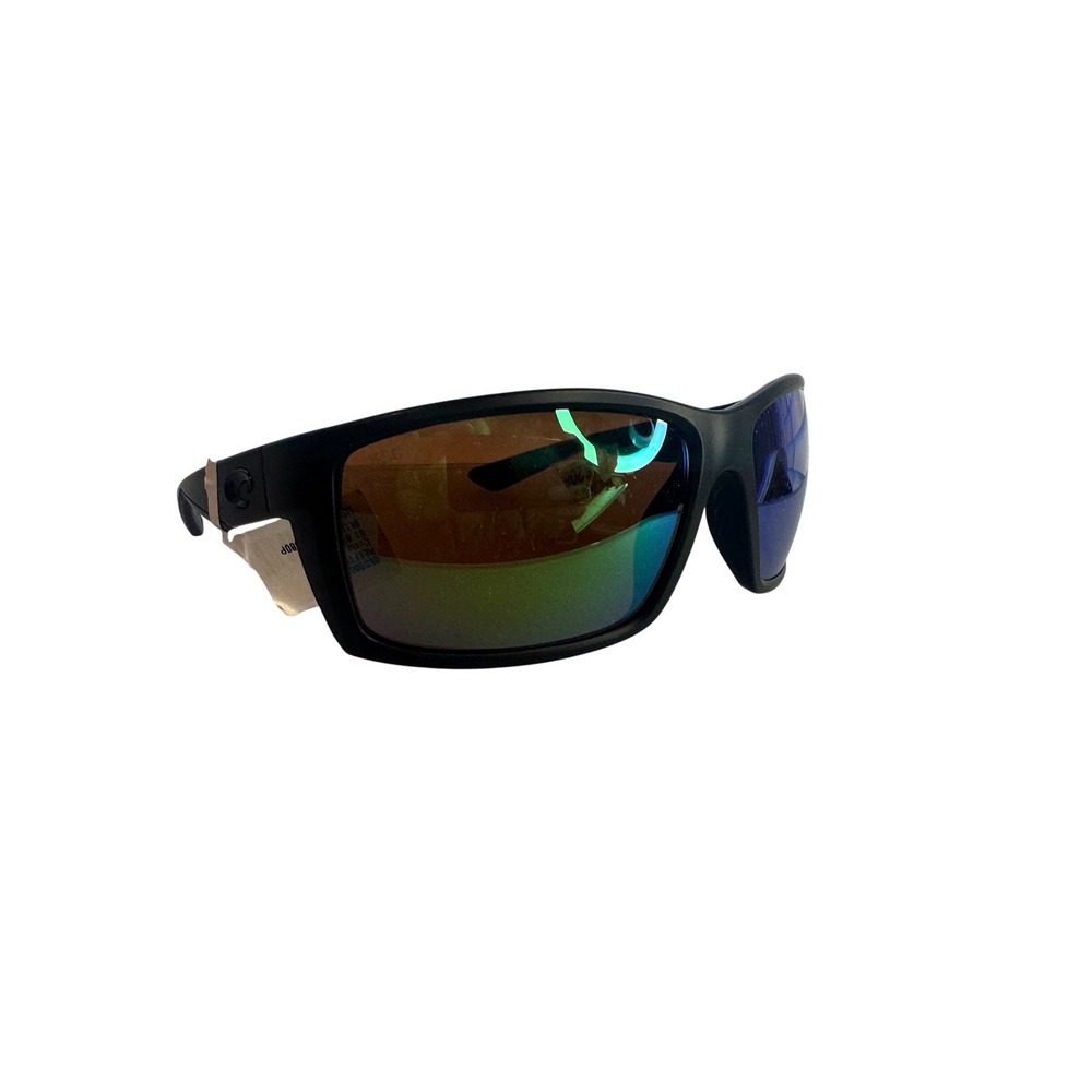 Costa Del Mar Reefton Sunglasses Blackout Blue Mirror 580P 06S9007 Polarized